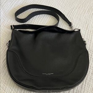 Marc Jacobs Black Leather Shoulder Bag